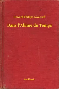 Dans l'Abîme du Temps_cover