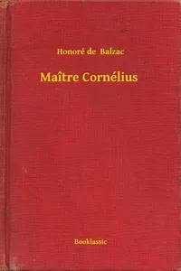 Maître Cornélius_cover