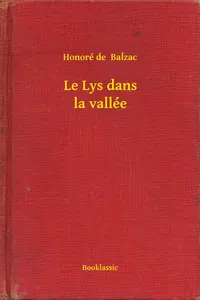 Le Lys dans la vallée_cover