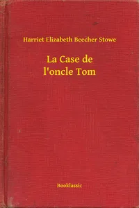 La Case de l'oncle Tom_cover