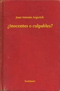 ?Inocentes o culpables?_cover