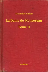 La Dame de Monsoreau - Tome II_cover