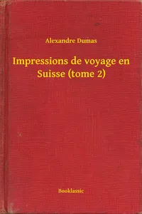 Impressions de voyage en Suisse_cover