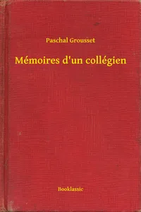 Mémoires d'un collégien_cover