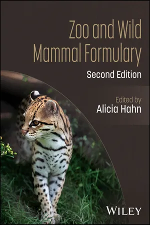 Zoo and Wild Mammal Formulary