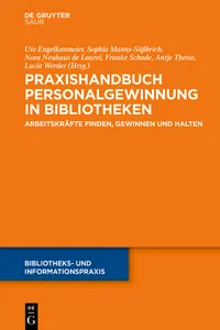 Praxishandbuch Personalgewinnung in Bibliotheken_cover