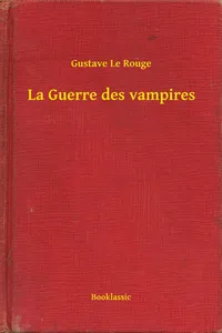 La Guerre des vampires_cover