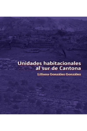 Unidades habitacionales al sur de Cantona
