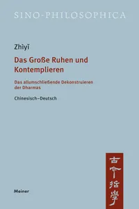 Das Große Ruhen und Kontemplieren_cover