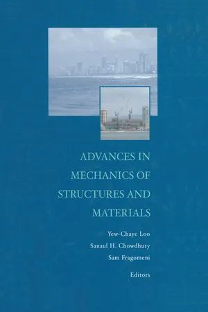 Advances in Mechanics of Structures and Materials