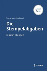 Die Stempelabgaben in zehn Stunden_cover