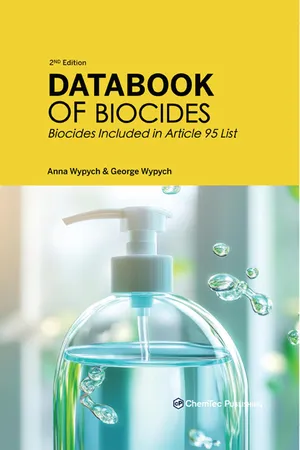 Databook of Biocides
