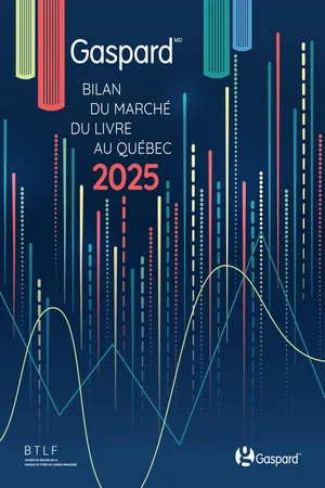 Bilan Gaspard 2025 du marché du livre au Québec