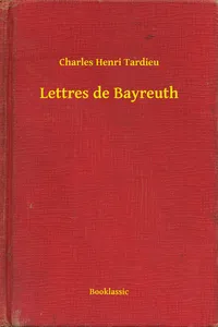 Lettres de Bayreuth_cover