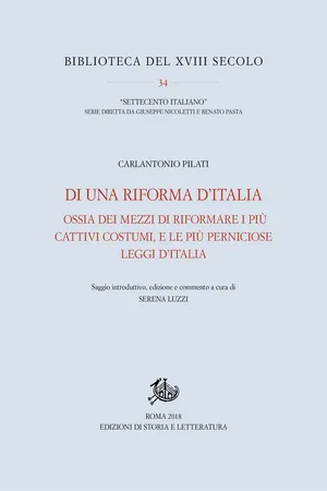 Di una riforma d'Italia