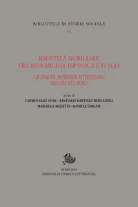 Identità nobiliare tra monarchia ispanica e Italia_cover