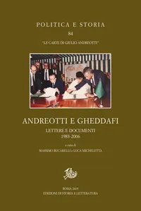 Andreotti e Gheddafi_cover