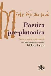 Poetica pre-platonica_cover