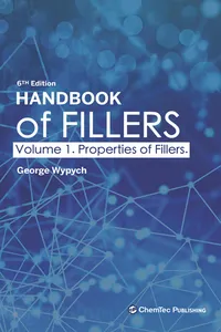 Handbook of Fillers, Volume 1_cover