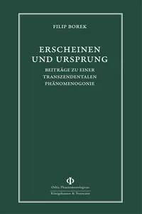 Erscheinen und Ursprung_cover