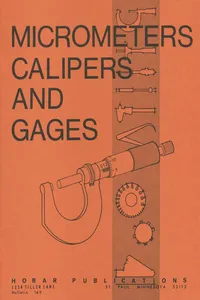 Micrometers, Calipers and Gages_cover