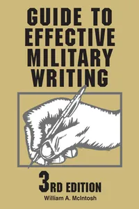 Guide to Effective Military Writing_cover