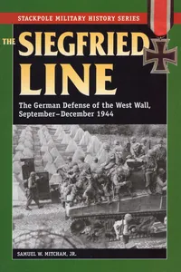 Siegfried Line_cover