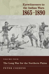 Eyewitnesses to the Indian Wars, 1865-1890_cover
