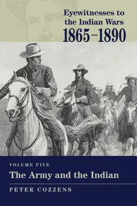 Eyewitnesses to the Indian Wars: 1865-1890_cover