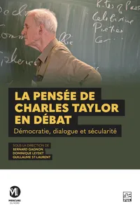 La pensée de Charles Taylor en débat_cover