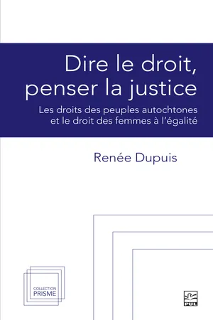 Dire le droit, penser la justice
