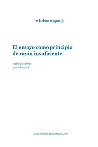 El ensayo como principio de razón insuficiente_cover