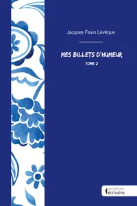 Mes billets d'humeur - Tome 2_cover