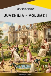 Juvenilia – Volume I_cover