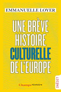 Une brève histoire culturelle de l'Europe_cover