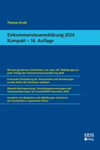 Einkommensteuererklärung 2024 Kompakt_cover