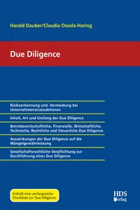 Due Diligence_cover