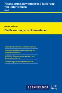 Die Bewertung von Unternehmen_cover