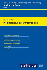 Die Finanzierung von Unternehmen_cover