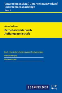 Betriebserwerb durch Auffanggesellschaft