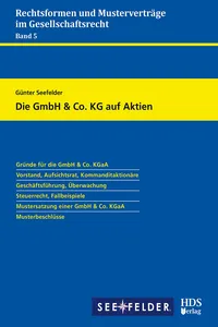 Die GmbH & Co. KG auf Aktien_cover