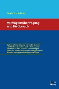 Vermögensübertragung und Nießbrauch_cover