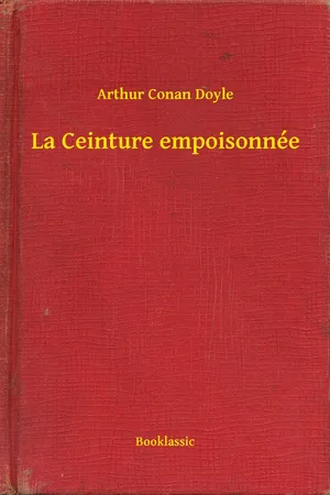 La Ceinture empoisonnée