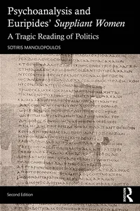 Psychoanalysis and Euripides' Suppliant Women_cover