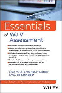 Essentials of WJ V Assessment_cover