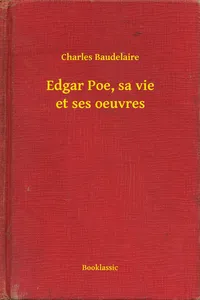 Edgar Poe, sa vie et ses oeuvres_cover