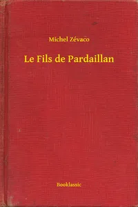 Le Fils de Pardaillan_cover