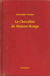 Le Chevalier de Maison-Rouge_cover