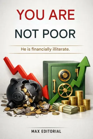 You are not poor: He is financially illiterate.