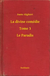 La divine comédie - Tome 3 - Le Paradis_cover